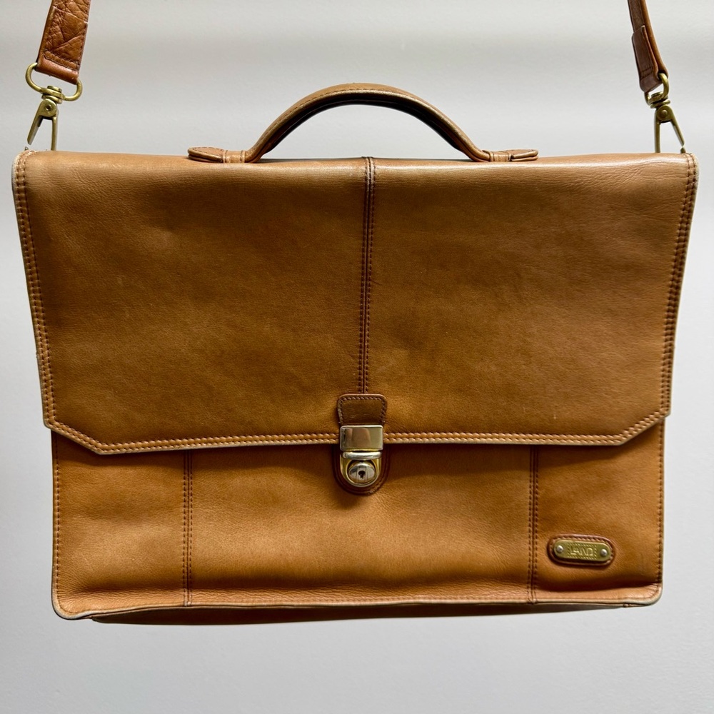 LAND Leather Briefcase